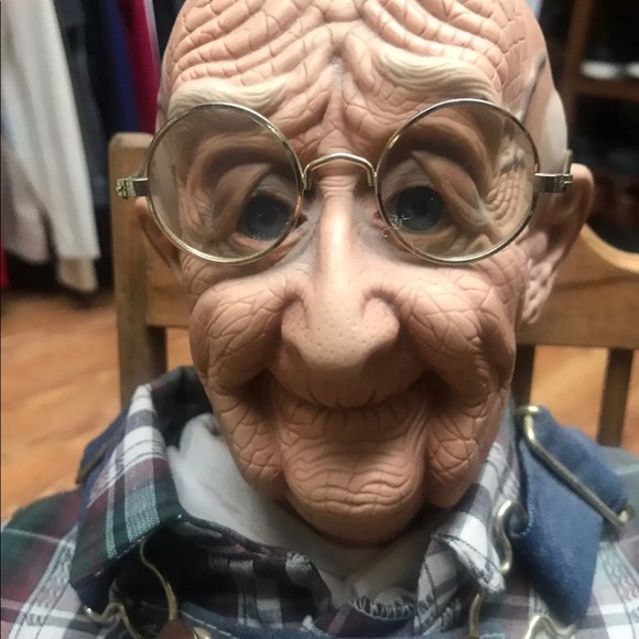 SOLD. Collectible Grandpa Doll So Realistic! - Picture 2 of 8